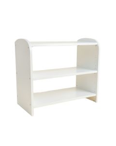 Cedar Bridge Desktop Shelving Unit - White (synthetic illustration; no displayed measurements)