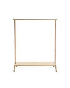 Oak Branch Empty Garment Rack - Beige