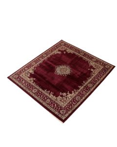 Korn Power Loom Burgundy Rug