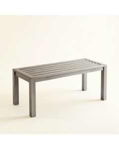Aspen Crest Indoor Bench - Gray (synthetic illustration; no displayed measurements)