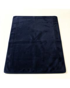 Reed Crossing Bath Mat - Navy (synthetic illustration; no displayed measurements)