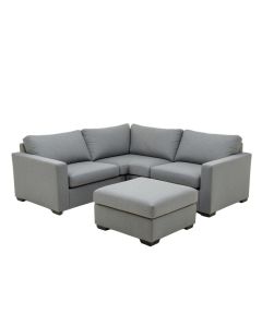 Bado 123.5 '' Wide Reversible Modular Corner Sectional With Ottoman