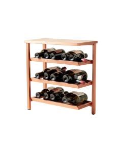 Floyd Metal Storage 21 Bottle Floor Wine Bottle Rack (synthetic illustration; no displayed measurements)