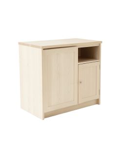 Fern Branch Freestanding Laundry Folding Counter - Ivory (synthetic illustration; no displayed measurements)