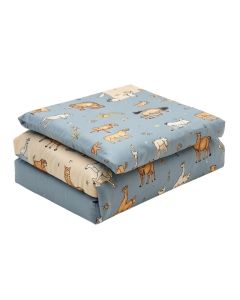 Chan Desert Animals 3 Piece Baby Crib Bedding Set