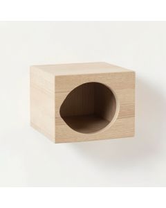 Alder Dale Wall-Mounted Cat Perch - Beige (synthetic illustration; no displayed measurements)