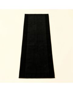 Summit Bend Narrow Runner Rug - Black (synthetic illustration; no displayed measurements)