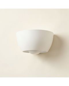 Hill Arc Wall Sconce Mounted On A Plain Wall (synthetic illustration; no displayed measurements)