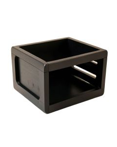 Cedar Canyon Empty Furniture-Style Pet Crate - Black
