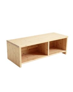 Holly Bridge Shoe Storage Bench - Ivory