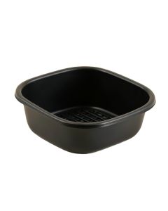Maple Dell Empty Under-Desk Cable Tray - Black (synthetic illustration; no displayed measurements)