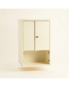 Vale Canyon Wall-Mounted Laundry Cabinet - Ivory (synthetic illustration; no displayed measurements)