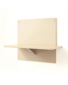Brook Bluff Wall-Mounted Shelf - Beige (synthetic illustration; no displayed measurements)