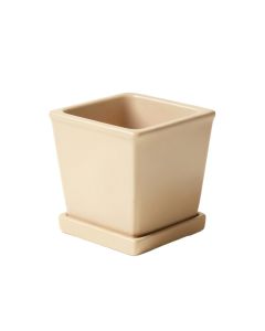 Dune Branch Empty Planter - Beige