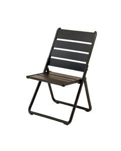 Harbor Branch Folding Outdoor Chair - Black