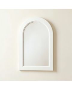 Spruce Brook Framed Wall Mirror - White (synthetic illustration; no displayed measurements)