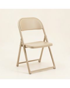 Lake Dale Folding Outdoor Chair - Beige (synthetic illustration; no displayed measurements)