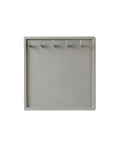 Olive Dale Empty Wall-Mounted Tool Organizer Panel - Gray