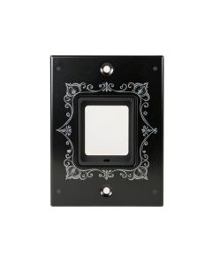 Heart With Music Notes 1-Gang Toggle Light Switch Wall Plate (synthetic illustration; no displayed measurements)