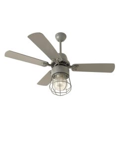36 '' Reginald 3 - Blade Caged Ceiling Fan With Wall Control (synthetic illustration; no displayed measurements)