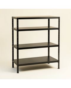 Briar Crest Empty Seed-Starting Shelving Unit Without Lights - Black (synthetic illustration; no displayed measurements)