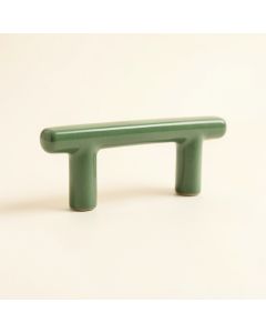 Juniper Arc Cabinet Handle Without Packaging - Green (synthetic illustration; no displayed measurements)