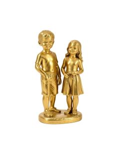 Boy And Girl Statue