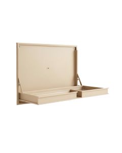 Slate Canyon Empty Wall-Mounted Tool Organizer Panel - Beige (synthetic illustration; no displayed measurements)