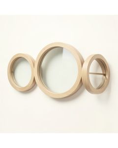 3 Piece Marie Round Architectural Window Wall Decor Set (synthetic illustration; no displayed measurements)