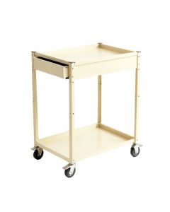 Ridge Bluff Empty Rolling Workshop Cart - Ivory