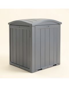 Storagehouse 6 Ft. W X 6 Ft. D Plastic Portable Tool Shed (synthetic illustration; no displayed measurements)