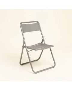 Sage Bluff Folding Outdoor Chair - Gray (synthetic illustration; no displayed measurements)