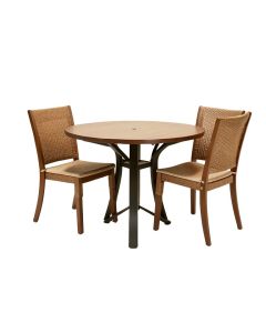 Heidi Round 2 - Person 25.28 '' Long Bistro Set