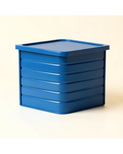 Rowan Brook Closed Outdoor Storage Box - Blue (synthetic illustration; no displayed measurements)