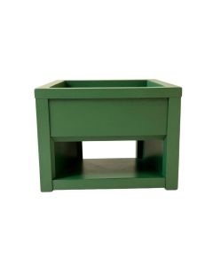 Laurel Brook Empty Raised Planter - Green (synthetic illustration; no displayed measurements)