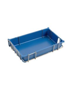 Field Crest Empty Under-Desk Cable Tray - Blue
