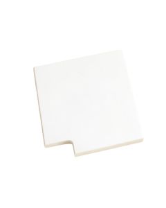 0.6 '' X 1.2 '' Seashell Mosaic Tile In White