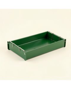 Dune Canyon Empty Under-Desk Cable Tray - Green (synthetic illustration; no displayed measurements)