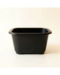 Field Bluff Empty Raised Planter - Black (synthetic illustration; no displayed measurements)