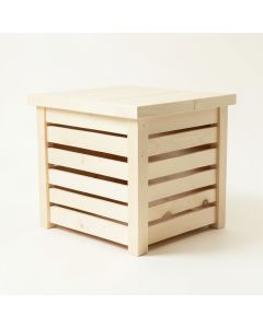 Shore Arc Closed Garden Compost Bin - Ivory (synthetic illustration; no displayed measurements)