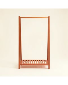 Field Crossing Empty Garment Rack - Terracotta (synthetic illustration; no displayed measurements)