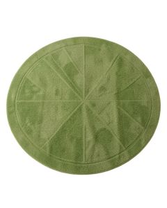 Wren Branch Round Area Rug - Green (synthetic illustration; no displayed measurements)
