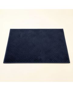 Maple Branch Bath Mat - Navy (synthetic illustration; no displayed measurements)