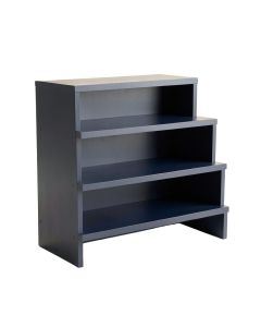 Hazel Fold Desktop Shelving Unit - Navy (synthetic illustration; no displayed measurements)