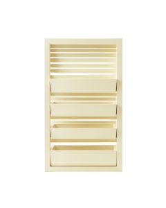 Alder Crest Empty Vertical Garden Frame - Ivory