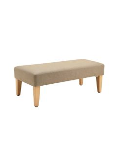 Miltenberger Upholstered Wood Bench (synthetic illustration; no displayed measurements)