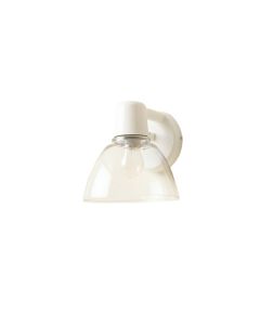 Holly Bridge Wall Sconce Mounted On A Plain Wall - White (synthetic illustration; no displayed measurements)