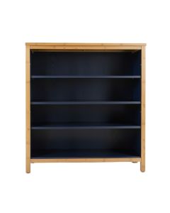 Spruce Bend Freestanding Bookcase - Navy (synthetic illustration; no displayed measurements)