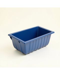 Summit Canyon Empty Railing Planter With Integral Brackets - Blue (synthetic illustration; no displayed measurements)