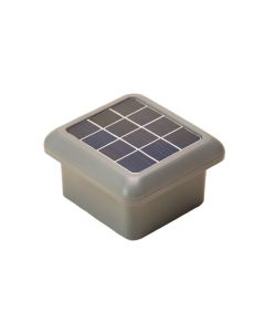 Polyvalent Low Voltage Solar Powered Integrated Led Plastic Step Light Pack